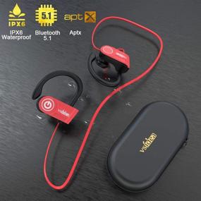 img 2 attached to Bluetooth Headphones Waterproof Wireless Cancelling