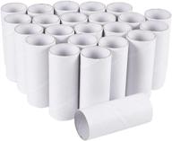 📦 craft white cardboard tubes - diy paper roll for crafts (1.6 x 4 in, pack of 24) logo