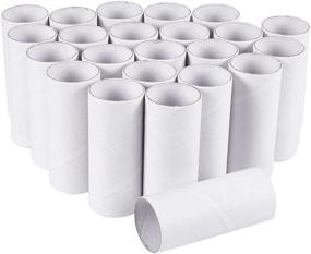 img 4 attached to 📦 Craft White Cardboard Tubes - DIY Paper Roll for Crafts (1.6 x 4 in, Pack of 24)