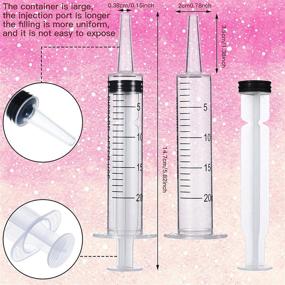 img 1 attached to Sparkling Crystal Rhinestone Refillable Stoppers for Luxurious Toiletries