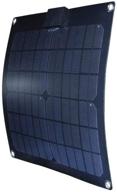 🌞 sustainable solar power with nature power 15w semi flexible solar panel logo