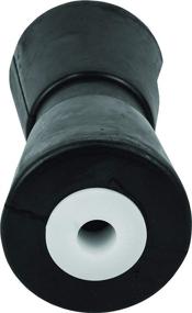 img 1 attached to 🚤 Attwood Heavy Duty Boat Trailer Roller: Rubber Shaft Keel, Multiple Sizes - Black (8, 10, 12 inches)