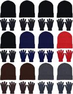🧤 stay warm in style with winter beanies and gloves combo - essential accessories for women and men logo