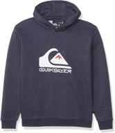 🧥 quiksilver boys' fleece: comfy and stylish winterwear for active kids logo