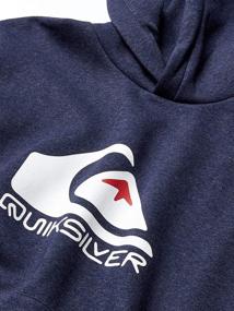 img 2 attached to 🧥 Флисовая куртка Quiksilver для мальчиков: удобная и стильная зимняя одежда для активных детей.