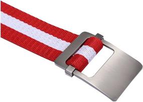 img 3 attached to 👖 Uxcell Adjustable Canvas Belts: Unisex Holeless Men's Accessories at Their Finest