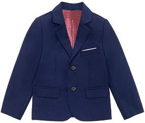 img 4 attached to 👔 Boys' School Uniform Suits Blazer Jacket Clothing