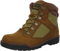 👞 ботинки для мальчиков-малышей - туфли из натуральной кожи timberland 6 дюймов с текстильной подкладкой логотип