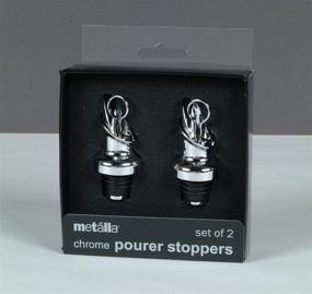 img 1 attached to Prodyne Wine Pourer Stopper Set