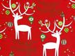 reindeer ornaments wrapping wrap paper logo