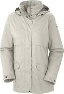 🌧️ stay dry in style with columbia's precipitation nation rain jacket for women logo