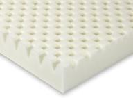 sleep innovations 3-inch suretemp sculpted memory foam topper - full size. made in usa. 5-year limited warranty логотип