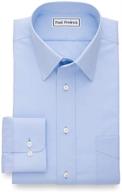 👔 non-iron cotton collar men's clothing by paul fredrick logo