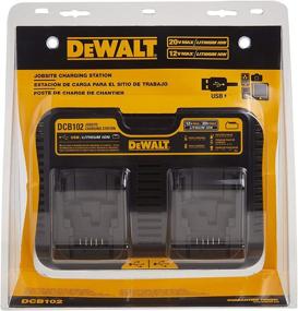 img 4 attached to ⚡ DEWALT Jobsite Charging Station/Dual Charger (DCB102) - 12/20V MAX, Black