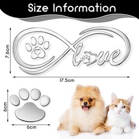 img 3 attached to Footprint Self Adhesive Stickers Decoration Accessories