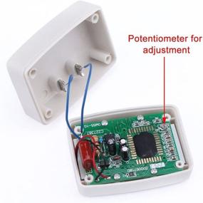 img 1 attached to 🔌 HOMREE Volt Test Monitor Flat Plug AC 80-300V Voltage Panel Volt Test Meter AC 110V 220V Digital LCD Voltmeter for RV Boat Camper Household Factory - Direct Plug-in Outlet Voltage Measurement