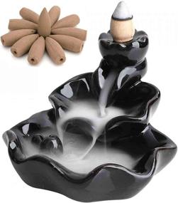 img 4 attached to Backflow Incense Burner Ceramic Decorations Home Decor