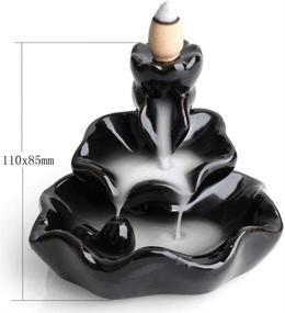 img 2 attached to Backflow Incense Burner Ceramic Decorations Home Decor