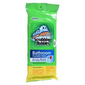 img 3 attached to Scrubbing Bubbles Antibacterial Bathroom Flushable Household Supplies