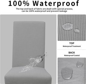 img 2 attached to 🌊 Waterproof Slipcover for Easy-Going Restaurant Food Service Equipment & Supplies