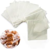 clear candy wrappers caramels inches logo