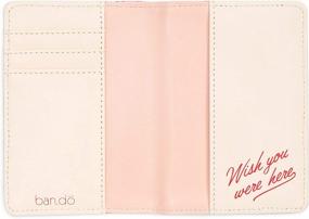 img 3 attached to Ban Do Womens Getaway Passport Paradiso Travel Accessories in Passport Covers