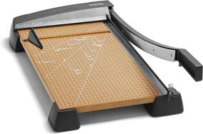 img 2 attached to Effortless Precision: X-ACTO Heavy Duty Wood Base Paper Trimmer for Flawless 18 Inch Cuts