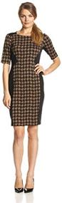 img 1 attached to Gabby Skye Womens Petite Houndstooth