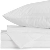 🛏️ white king size jennifer adams eternal bedding sheet set logo