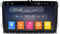 🚗 высокотехнологичный 9-дюймовый android 10 автомобильный стерео-видеоплеер gps для volkswagen vw golf polo passat tiguan - bluetooth, mirrorlink, can-bus, мультитач-экран и поддержка камеры заднего вида. логотип