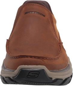 img 3 attached to Skechers USA Mens Respected Catel Brown