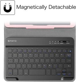 img 1 attached to Fintie Keyboard T Mobile Removable Bluetooth Tablet Accessories for Bags, Cases & Sleeves