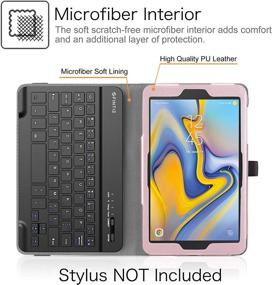 img 2 attached to Fintie Keyboard T Mobile Removable Bluetooth Tablet Accessories for Bags, Cases & Sleeves