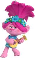 🌲 hallmark keepsake christmas ornament 2020, poppy rocks! - dreamworks animation trolls world tour logo