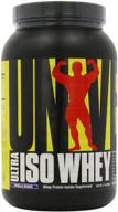 🥛 universal nutrition ultra iso whey protein, vanilla shake, 2 pounds logo