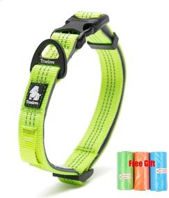 img 4 attached to 🐾 Stylish Soft Touch Collars with 3M Reflective Strips for Your Fashionable Cat or Puppy – Available in Vibrant Colors and Sizes for Small, Medium, and Large Dogs