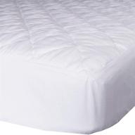 🛏️ quilted mattress pad cover: perfect fit for camper/rv bunk bed (30x75) logo