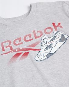 img 1 attached to Футболка Reebok Athletic с графическим принтом Heather