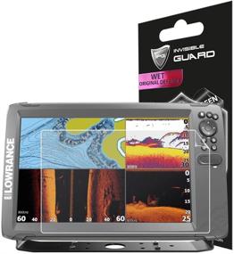 img 4 attached to 🐠 IPG Compatible Anti-Glare Lowrance HOOK2 12" Fishfinder (SC) Invisible Film Screen Protector Guard Cover with Lifetime Replacement, Bubble-Free