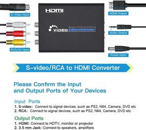 img 3 attached to MISOTT Svideo Converter Adapter Composite