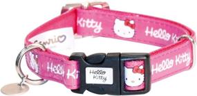 img 1 attached to 🐱 Leatherette Adjustable Collar for Hello Kitty