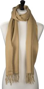 img 2 attached to 🧣 FHC Enterprize Cashmere Ladies Scarves & Men's Accessories: Luxurious Style for Him & Her