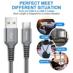 img 3 attached to Charging Charger Braided Compatible Samsung Computer Accessories & Peripherals in Cables & Interconnects