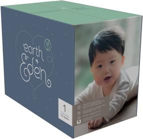 img 4 attached to 👶 Earth and Eden White Baby Diapers, Size 1, 176 Count
