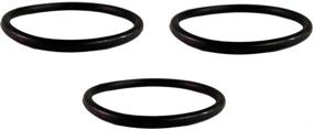 img 2 attached to Sanitaire Round Vacuum Cleaner with Upright Fit, Centered Brushroll, Pack of 3 Belts - Black