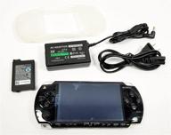 🎮 sony psp-2001 portable gaming console in black logo