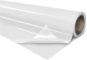 img 2 attached to High-Quality VViViD Clear Self-Adhesive Lamination Vinyl Roll (12"x 6ft) for Die-Cutters and Vinyl Plotters