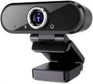 1080p full hd webcam with microphone – professional usb web camera for video calling, conferencing, and recording on pc, laptop, and desktop logo