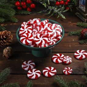 img 1 attached to Christmas Garland Plastic Decoration Ornaments Seasonal Decor