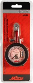 img 2 attached to 🔧 Milton S-934 Dial Tire Pressure Gauge: Accurate Single Head Gauge with Tire Tread Depth Measurement